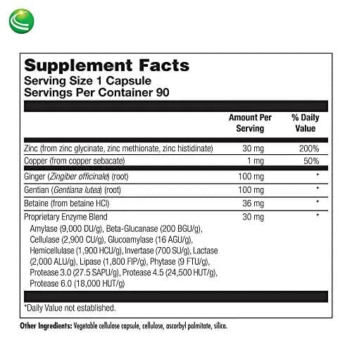 Nutra BioGenesis Tri Zinc 30mg Chelate Per Pill | Supports Immune & Skin Health thumbnail 5