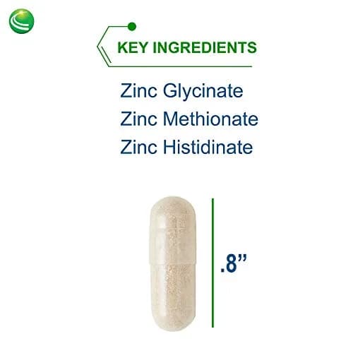 Nutra BioGenesis Tri Zinc 30mg Chelate Per Pill | Supports Immune & Skin Health thumbnail 3