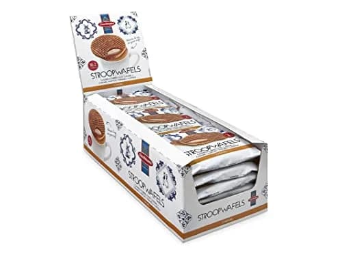 Daelmans Caramel Wafers 49.5 oz | Dutch Jumbo Cookies with Cream Butter & Caramel thumbnail 2