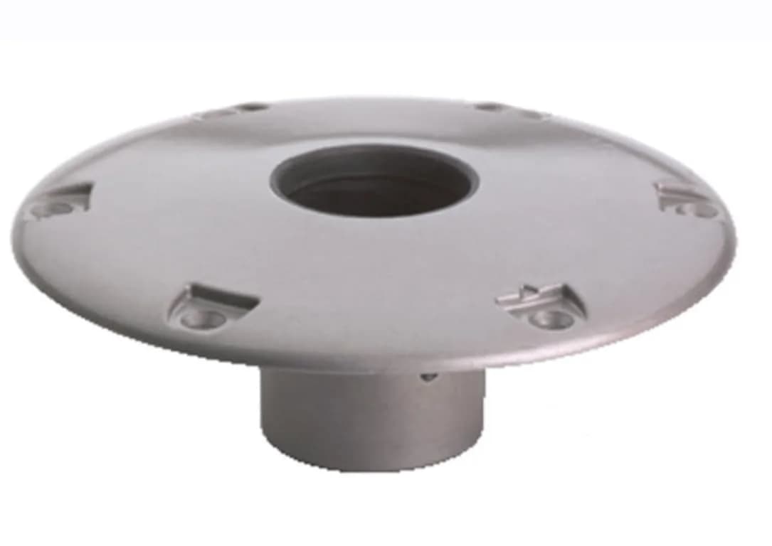attwood 238 Series Socket Base Aluminum 9" Round | Interchangeable, Corrosion-Resistant
