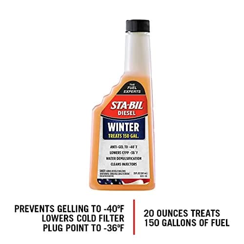 STA-BIL Diesel Winter Anti-Gel Fuel Treatment 20 fl. oz | Prevents Fuel Gelling to -40°F thumbnail 2