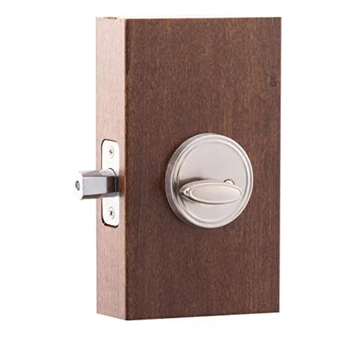 Copper Creek Deadbolt Single Cylinder Satin Stainless | ANSI Grade-3 Security (70-120 chars) thumbnail 3