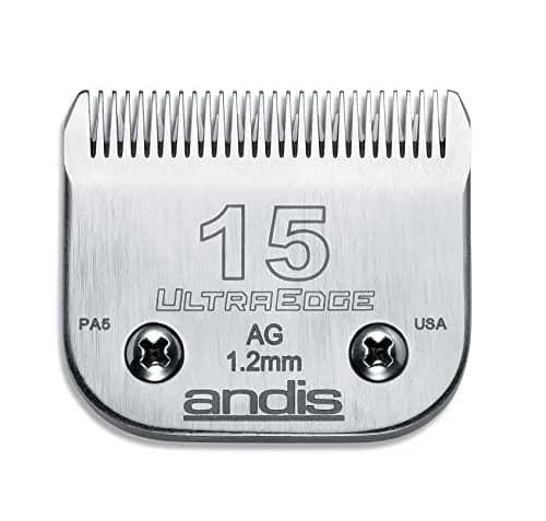 Andis UltraEdge Detachable Blade 15 Blade (Pack of 1) Carbon Steel | Professional Grooming Performance thumbnail 1