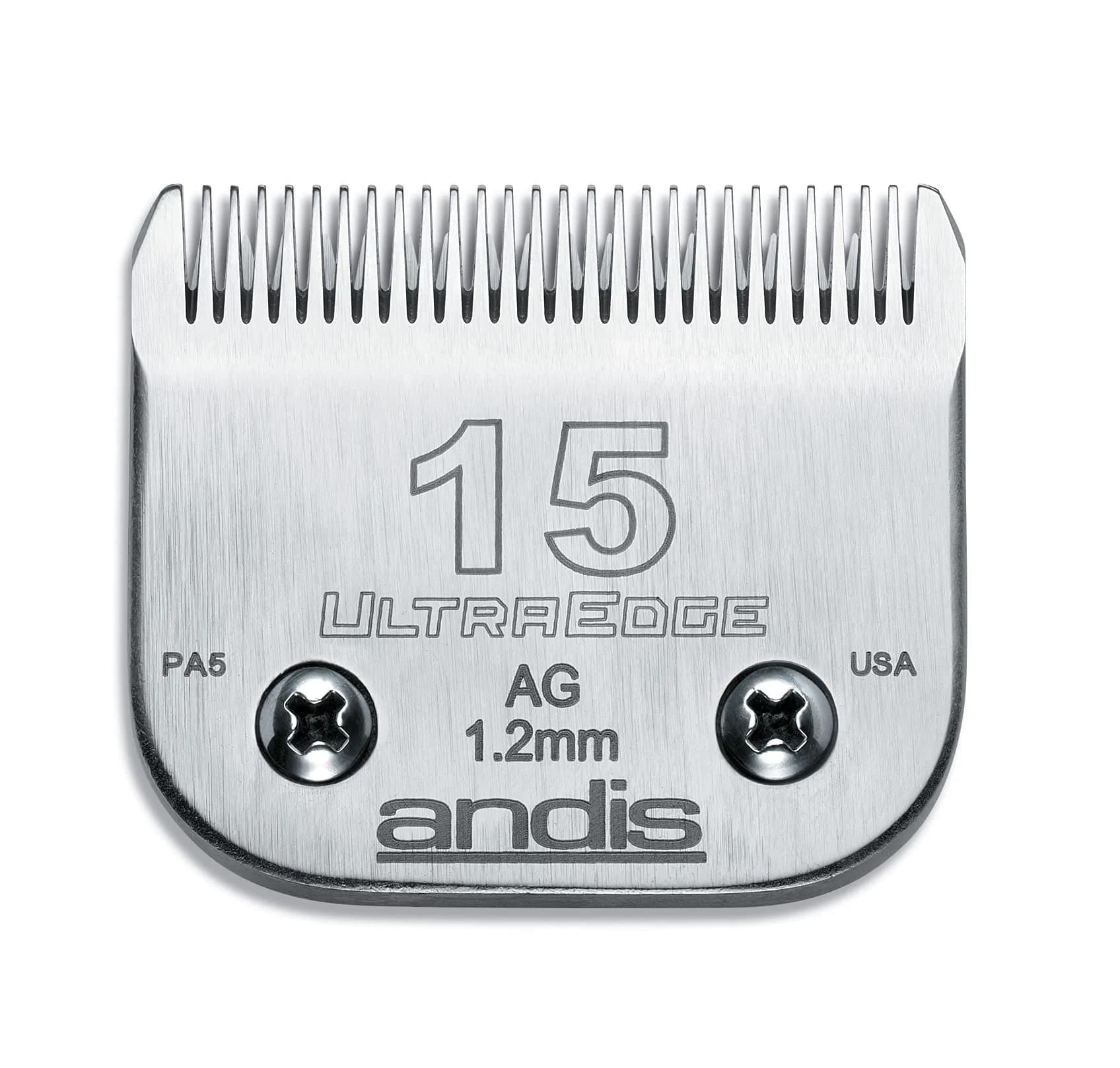 Andis UltraEdge Detachable Blade 15 Blade (Pack of 1) Carbon Steel | Professional Grooming Performance