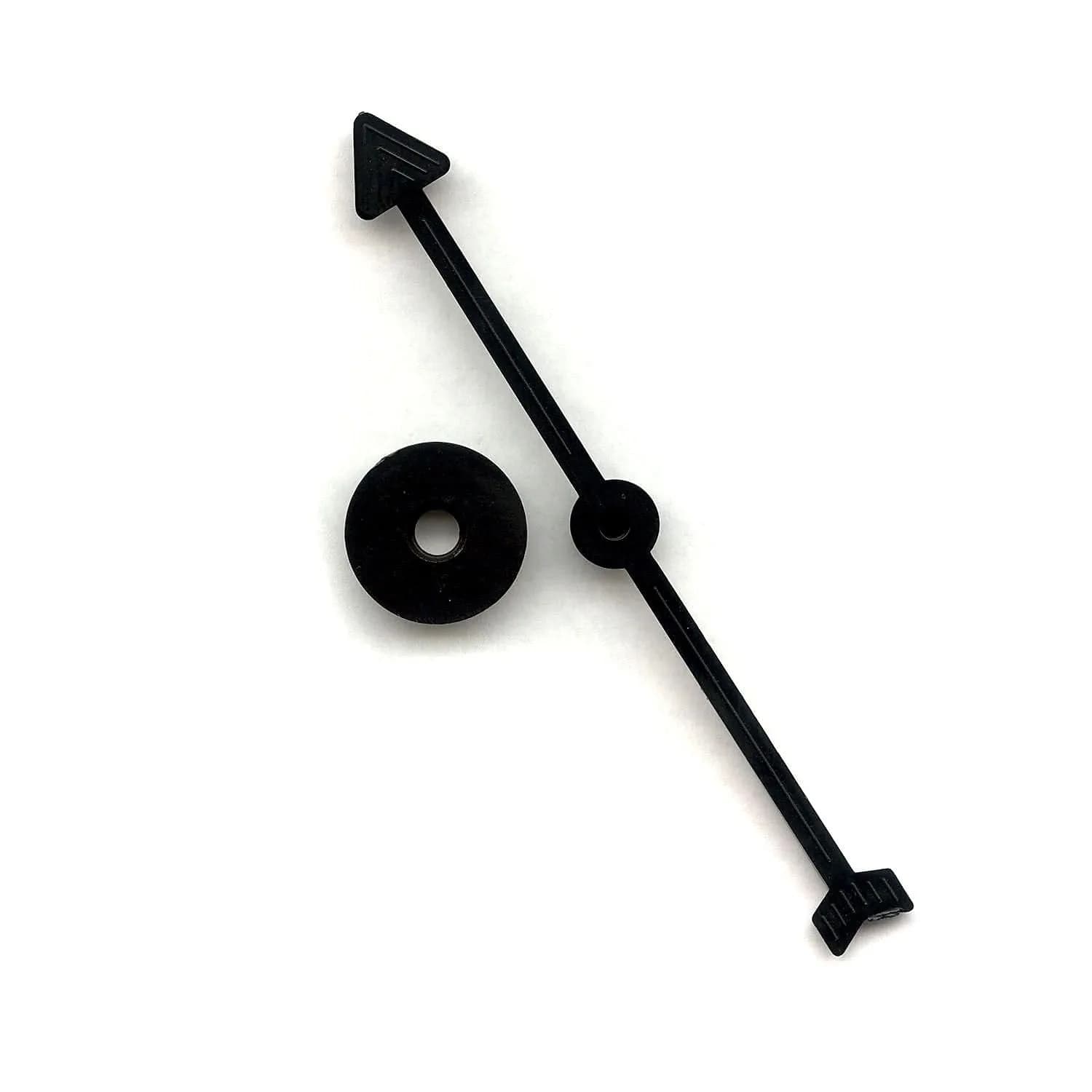 Koplow Games Spinners Board Game Set of 8, 4 inch Black | Craft & Game Project — Black