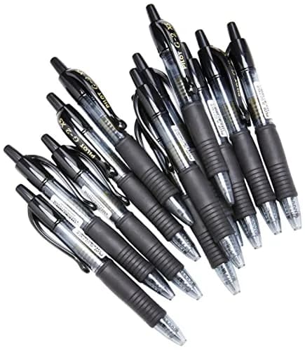 Pilot G2 Pixie 0.7mm Mini Gel Ink Retractable Rollerball Pen Pack of 12 | Smooth, Vivid Writing thumbnail 3