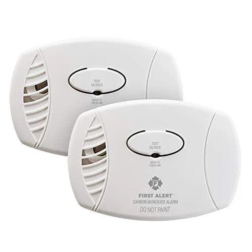 First Alert CO400 Carbon Monoxide Detector 2-Pack | Battery Operated Alarm with Electrochemical Sensor thumbnail 1