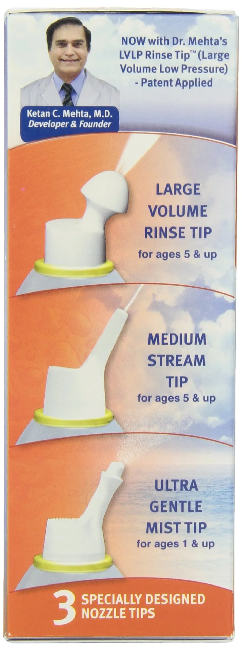NeilMed NasaMist All in One Multi Purpose Saline Spray 186ml (6.3 Fl Oz) | Soothes, Moisturizes, Cleanses Nasal Passages - view 4