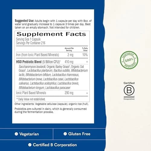 Garden of Life Primal Defense Ultra Probiotic 216 Capsules | 15 Billion CFU & 13 Strains for Digestive Health thumbnail 2