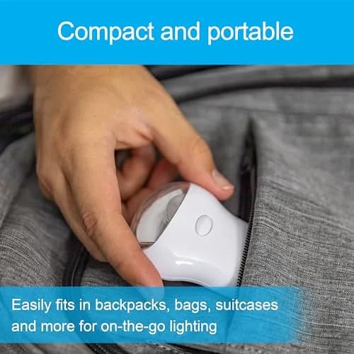GE 3-in-1 LED Power Failure Night Light & Flashlight, White, 1 Pack | Automatic Dusk-to-Dawn Sensor & Rechargeable Battery thumbnail 6