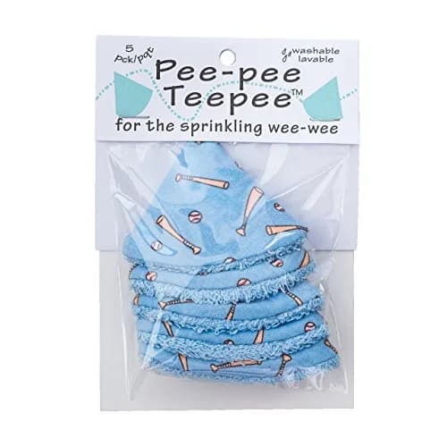 Beba Bean Pee-Pee Teepee Baby Boy Diaper Covers 5 Pack | Prevents Sprays During Changes thumbnail 2