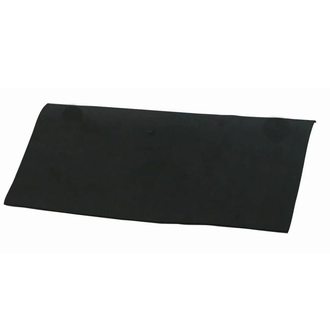 Intrepid International Black Neoprene Non-Slip Saddle Pad 17" x 21" (43cm x 53cm) | Secure Horse Saddle Grip — Black