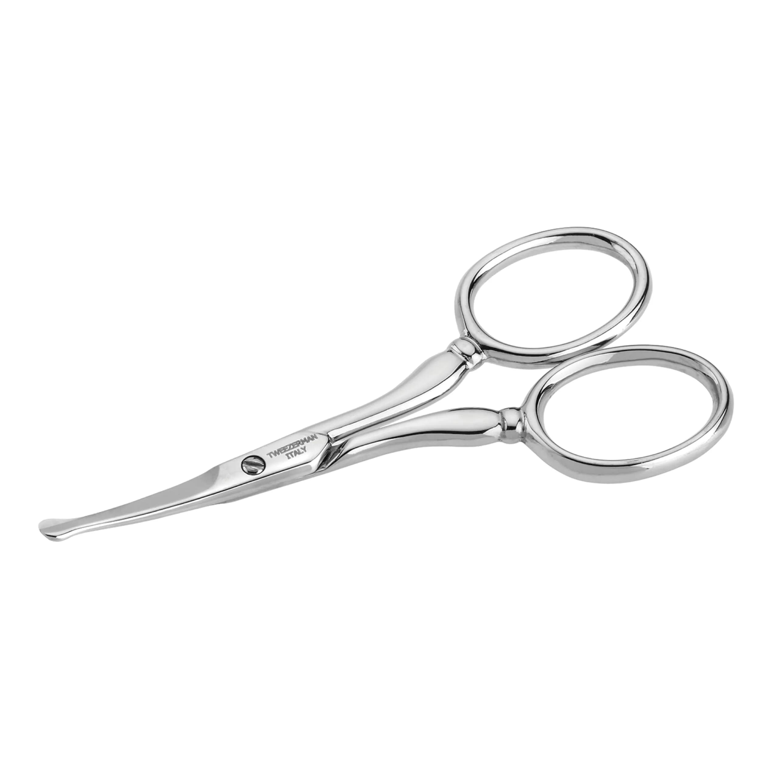 Tweezerman Facial Hair Scissors Stainless Steel | Precision Trimming for Nose, Ear & Face Hair - main product image