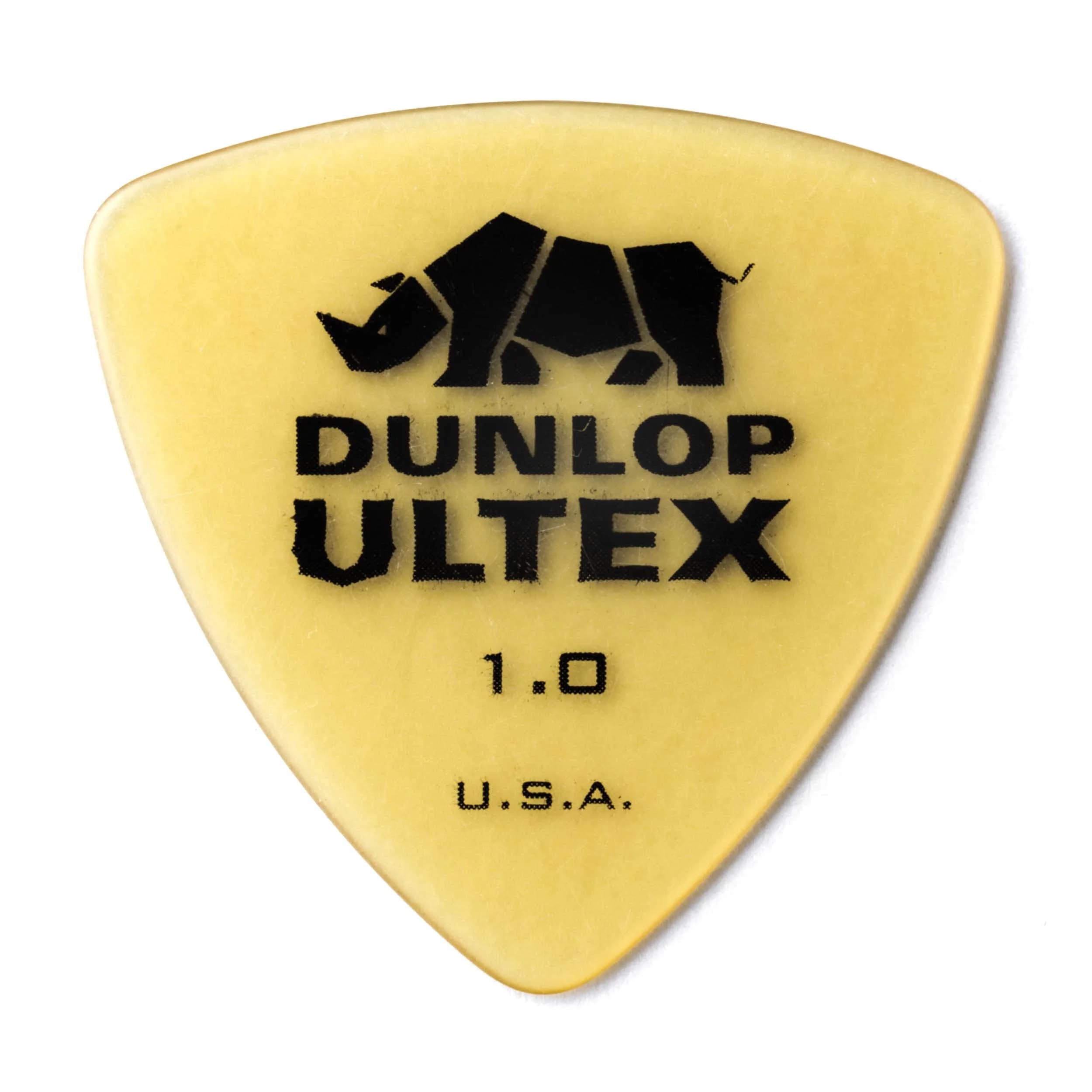 Jim Dunlop Ultex Triangle Pick 1.14MM (6 Pack) | USA Import for Crisp Attack & Durability — 1.0mm