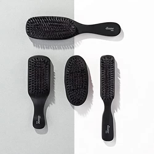 Diane Boar Bristle Club Brush for Waves & Smoothing | Fine to Medium Hair Detangler (17.25in x 2.25in x 8.5in) thumbnail 4
