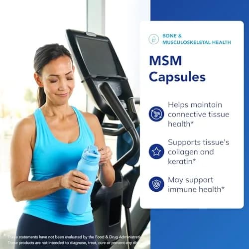 Pure Encapsulations MSM Capsules 250 Count (1700 mg per serving) | Supports Joint Health & Connective Tissue thumbnail 3