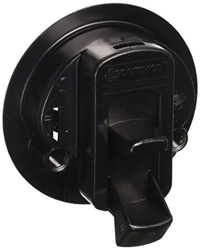 Southco M1-63 Flush Pull Latch Non-Locking Black Polycarbonate with Stainless Steel Hardware | Panel Thickness 0.475-0.675 Inches thumbnail 1