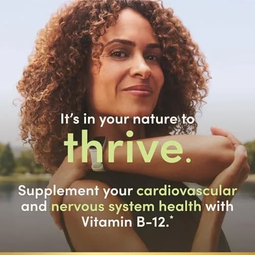 Nature's Bounty Vitamin B12 Quick Dissolve Tablets 500mcg (100 Count) | Supports Energy Metabolism and Nervous System Health thumbnail 4