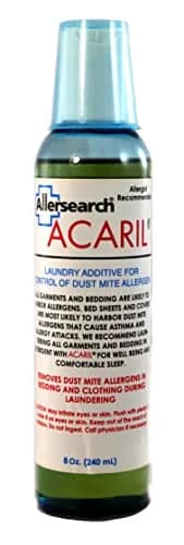 Allersearch ACARIL Laundry Additive 8 Oz | allergen removal safe for all fabrics thumbnail 1