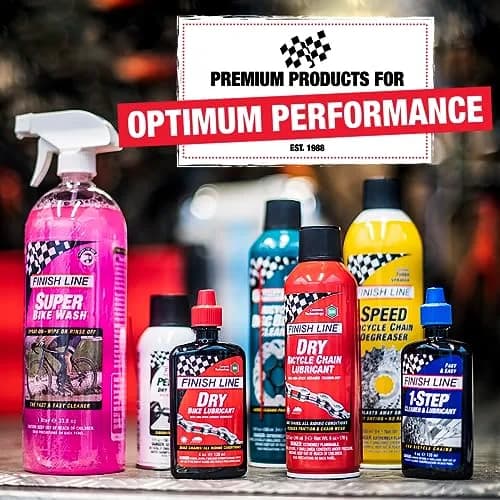 Finish Line Dry Chain Lubricant Ceramic Dry-Film 118ml (4 oz) | Dirt Repellent for Indian Roads thumbnail 7