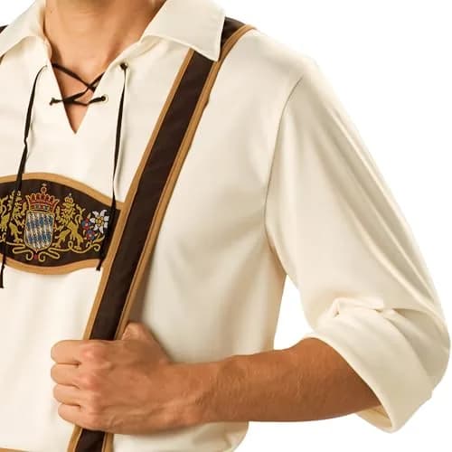 InCharacter Bavarian Guy Adult Costume, Large | Oktoberfest Ready thumbnail 4
