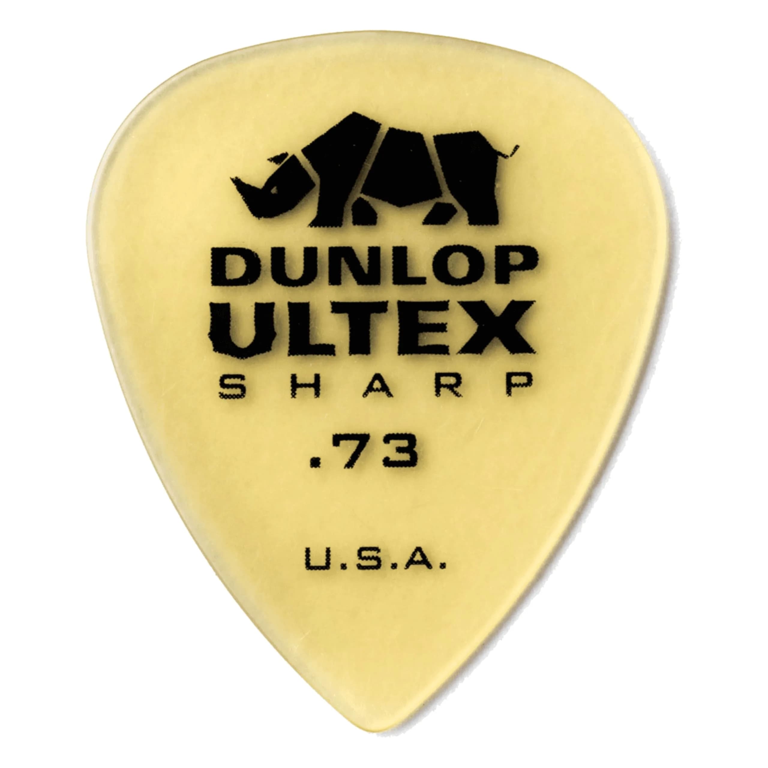 Jim Dunlop Ultex® Sharp Pick .73MM - 6 Pack thumbnail 3