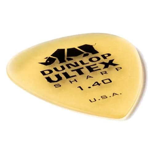 Jim Dunlop Ultex Sharp Pick 1.4mm (6 Pack) | Crisp Tone & Control thumbnail 4