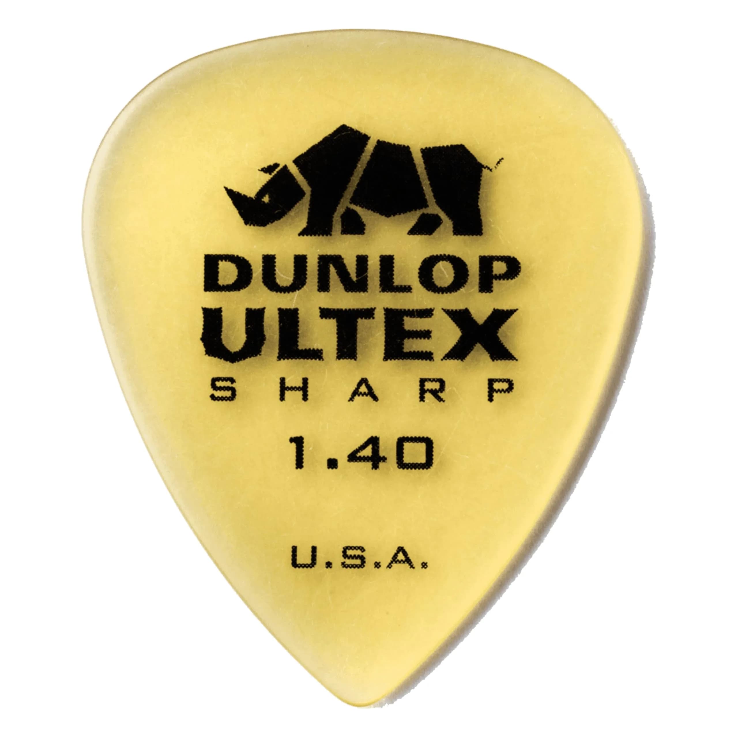 Jim Dunlop Ultex Sharp Pick 1.4mm (6 Pack) | Crisp Tone & Control - view 3
