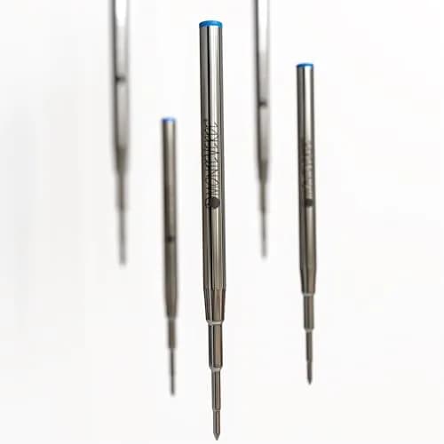 Monteverde Ballpoint Refill to Fit Montblanc, Medium, Blue, 2 Pack | Smooth, Vibrant Ink for Professional & Personal Use thumbnail 6