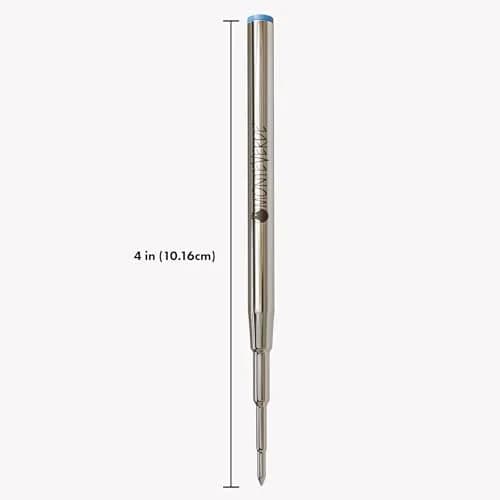 Monteverde Ballpoint Refill to Fit Montblanc, Medium, Blue, 2 Pack | Smooth, Vibrant Ink for Professional & Personal Use thumbnail 2