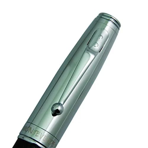 Monteverde Invincia Carbon Fiber Fountain Pen Medium Nib | Modern Design & Professional Style thumbnail 5