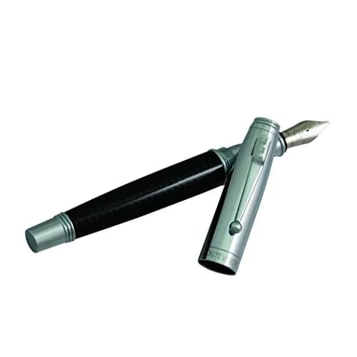 Monteverde Invincia Carbon Fiber Fountain Pen Medium Nib | Modern Design & Professional Style thumbnail 2