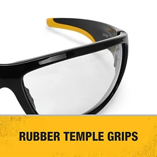 DEWALT Dominator Z87+ Safety Glasses with Clear Lens | ANSI Z87.1+ High-Impact Rated thumbnail 3