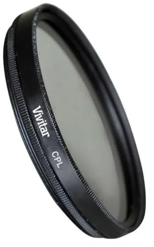 Vivitar CPL62 62mm Circular Polarizing Filter | Multi-Coated Lens Accessory for DSLR & 35mm Cameras thumbnail 1