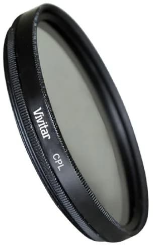 Vivitar CPL77 77mm Multi-Coated Circular Polarizer Lens Filter | Protects & Enhances Sky & Water Clarity thumbnail 1