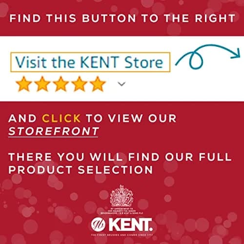 KENT 9T Tortoiseshell Fine & Wide Tooth Comb - 19.2 cm (7.5 inch) Handmade Saw-Cut Detangler | Ideal for Wet Hair & Beard Grooming thumbnail 8