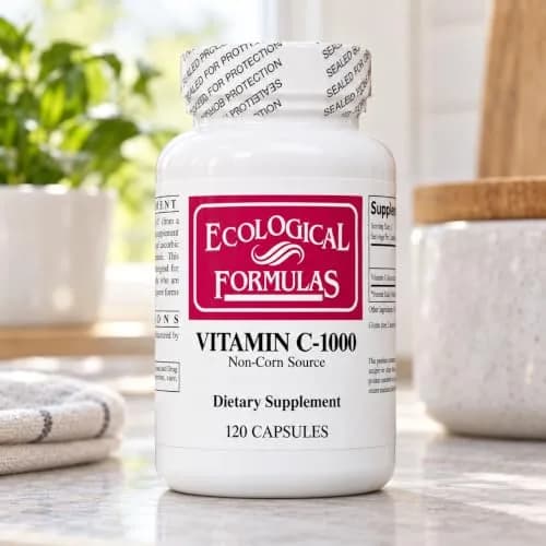 Ecological Formulas Vitamin C-1000 Capsules 120 Count | High Potency, Gluten-Free, Adult Dietary Supplement thumbnail 7