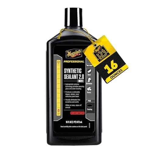 Meguiar's Synthetic Sealant 2.0 M2116 473ml (16 Fl Oz) | Long-Lasting Paint Protection & Hydrophobic Finish thumbnail 1