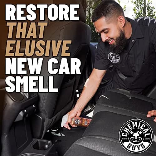 Chemical Guys Leather Scent Air Freshener & Odor Neutralizer Spray, 16 oz | Authentic Leather Fragrance for Cars & Home thumbnail 4