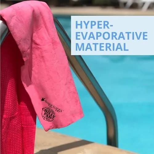 FROGG TOGGS Chilly Pad Cooling Towel 81cm x 33cm (32" x 13") | Instant Cooling Relief for Hot Weather thumbnail 5