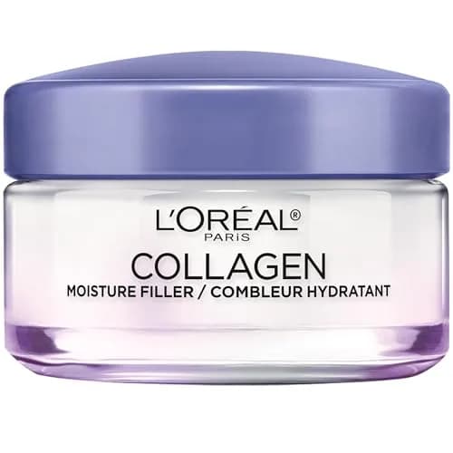 L'Oreal Paris Collagen Daily Face Moisturizer 50ml (1.7 Fl Oz) | Anti-Aging Cream for Smoother, Plumper Skin — 1.7 Ounce