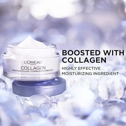 L'Oreal Paris Collagen Daily Face Moisturizer 50ml (1.7 Fl Oz) | Anti-Aging Cream for Smoother, Plumper Skin thumbnail 4