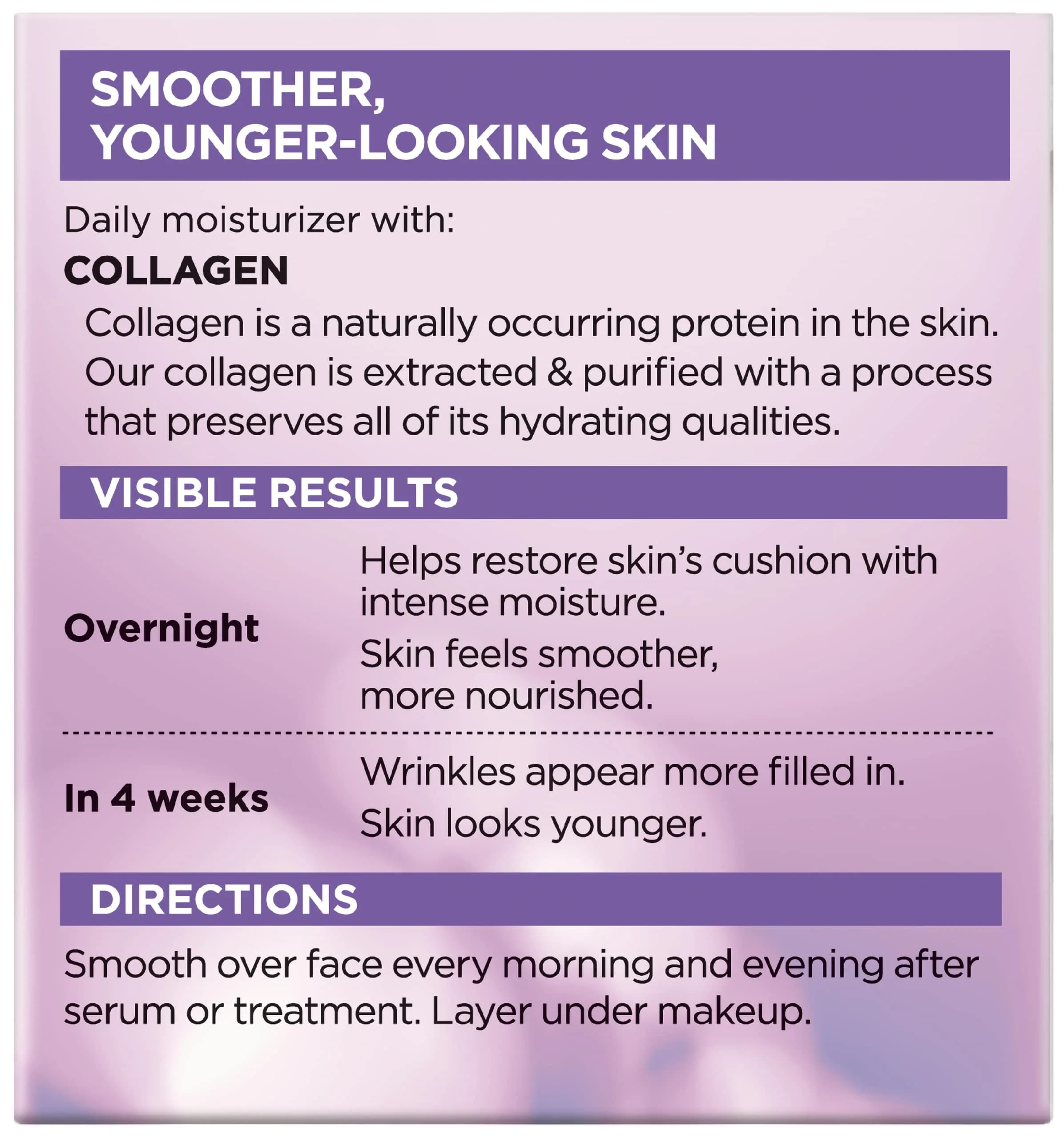 L'Oreal Paris Collagen Daily Face Moisturizer 50ml (1.7 Fl Oz) | Anti-Aging Cream for Smoother, Plumper Skin - view 7