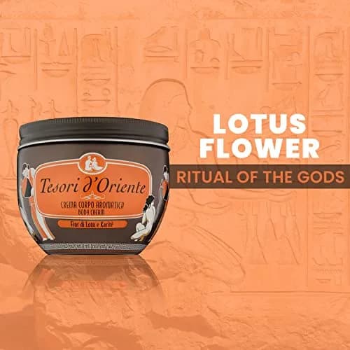 Tesori d'Oriente Body Cream Lotus Flower And Acacia Milk 300ml (10.14 Fl Oz) | Hydrating for Normal Skin thumbnail 5