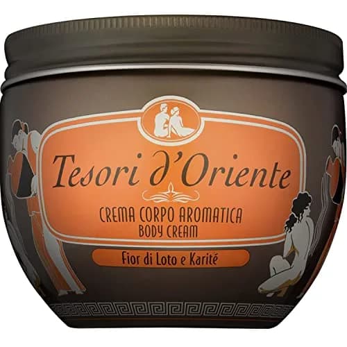 Tesori d'Oriente Body Cream Lotus Flower And Acacia Milk 300ml (10.14 Fl Oz) | Hydrating for Normal Skin thumbnail 1