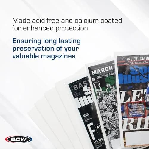 BCW Magazine Backing Boards 8.5 x 11 Inches Acid-Free 100 Count | Premium Archival Support thumbnail 5