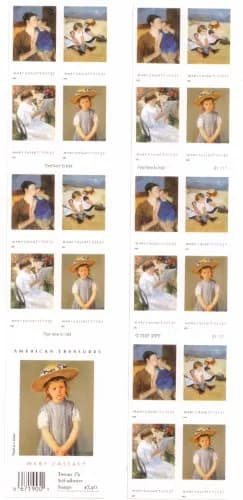 United States Postal Service Mary Cassatt American Treasures Booklet 20 Stamps | 20 Stamps (0.01 lb) thumbnail 2