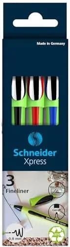 Schneider Xpress Premium Fineliner 0.8 mm | Waterproof, Ergonomic, Germany-made thumbnail 5