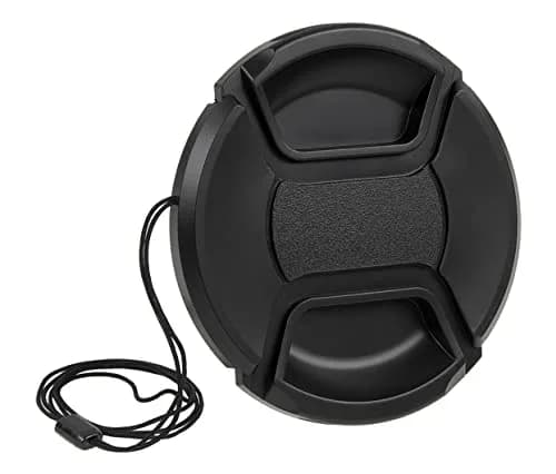 Fotodiox Inner Pinch Lens Cap, Lens Cover with Cap Keeper, 82mm | Durable Plastic Lens Protection thumbnail 1