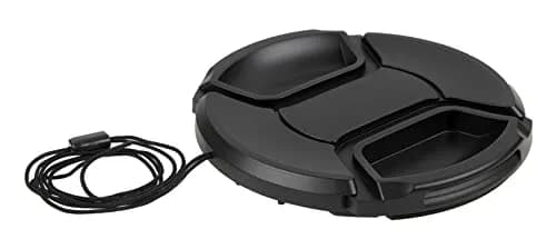 Fotodiox Inner Pinch Lens Cap, Lens Cover with Cap Keeper, 82mm | Durable Plastic Lens Protection thumbnail 2